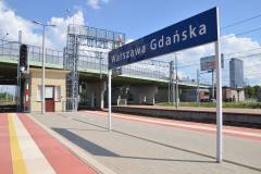 pasażer, peron, linia obwodowa, Warszawa Gdańska, aglomeracja warszawska