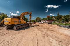 Kętrzyn, maszyna, LK38, KPO, inwestycje w realizacji, roboty budowlane