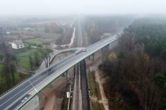 E75, Rail Baltica, Mokra Wieś, nowa infrastruktura, nowy wiadukt drogowy