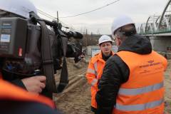 E75, Rail Baltica, CEF, Małkinia, briefing prasowy