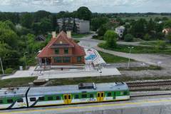 peron, pociąg, przystanek, LK26, Zajezierze