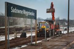 Sadowne, E75, Rail Baltica, CEF, Sadowne Węgrowskie