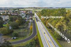 wizualizacja, nowa infrastruktura, LK230, elektrownia jądrowa, Choczewo