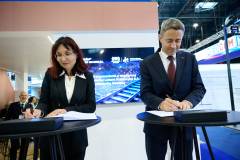 współpraca, podpisanie umowy, student, Politechnika Gdańska, Wyborski Piotr, kadry, TRAKO 2025