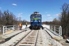 PKP Cargo, pociąg towarowy, próba obciążeniowa, Wojkowice, Sobieskiego