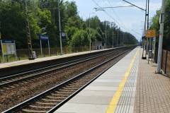 LK1, Wiedenka, nowa infrastruktura, 160 km/h, nowy peron, Chrusty Nowe, podniesienie prędkości