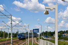 informacja pasażerska, śląskie, Żory, KPO, nowy wyświetlacz, CSDIP