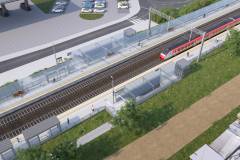 LK354, wizualizacja, mijanka, Parków