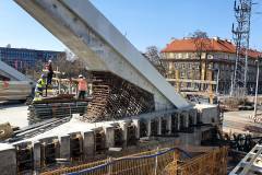 Kraków, most nad Wisłą, nowa infrastruktura, www.krakow-rudzice.pl, prace