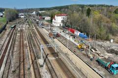 LK8, przewóz towarów, Zagnańsk, stacja kolejowa