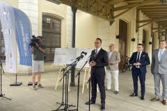 LK1, Tomaszów Mazowiecki, Wiedenka, briefing prasowy, 160 km/h, Klimczak Dariusz, Drozdowski Krzysztof, umowa na dokumentację projektową