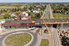 Mielec, LK25, prace budowlane, nowa infrastruktura, nowy wiadukt drogowy