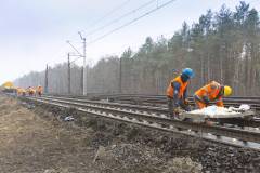 Toszek, Rudziniec Gliwicki, Stare Koźle, PUN, wymiana toru, nowy tor