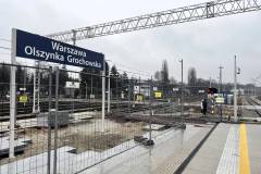 nowy przystanek, nowa infrastruktura, Warszawa Olszynka Grochowska