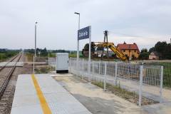 nowy przystanek, prace budowlane, nowa infrastruktura, LK30, Zabiele