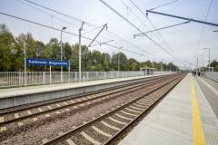 E75, Rail Baltica, CEF, nowy przystanek, Sadowne Węgrowskie