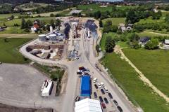 TBM, tarcza, drążenie tunelu kolejowego, Męcina, Jadwiga