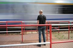 bezpieczeństwo, krzyż św. Andrzeja, Józefów, przejście pieszo-rowerowe