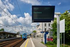 informacja pasażerska, śląskie, Rybnik, KPO, nowy wyświetlacz