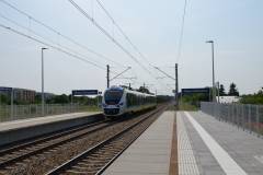 nowy przystanek, nowa infrastruktura, Oława Zachodnia, pociąg osobowy