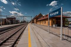Korsze, nowa stacja, nowa infrastruktura, nowy peron