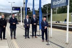 Wołomin, Merchel Ireneusz, briefing prasowy, Bittel Andrzej