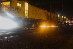 stacja, Tczew, szlifowanie szyn