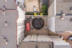 TBM, budowa tunelu, drążenie tunelu kolejowego, Łódź Koziny, Łódź Śródmieście, szacht, komora