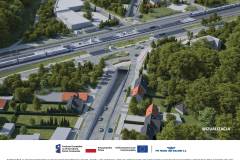 wizualizacja, nowy tunel, LK2, Rembertów, Intop, Miasto Warszawa
