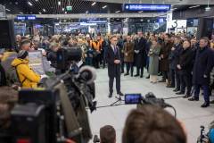 stacja, Warszawa Zachodnia, nowe przejście podziemne, briefing prasowy, nowa infrastruktura, www.stolicadobrychrelacji.pl, Klimczak Dariusz