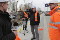 E75, Rail Baltica, CEF, Małkinia, briefing prasowy