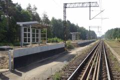 E75, Ełk Szyba Wschód, nowa infrastruktura, prace, nowy peron