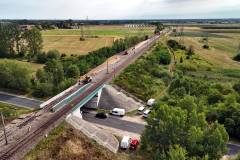 prace na linii, Grybów, LK70, Staszów