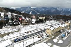 stacja, Zakopane, nowa infrastruktura, powrót pociagów, Tatry, kolejowa zakopianka, nowy peron, pociąg osobowy