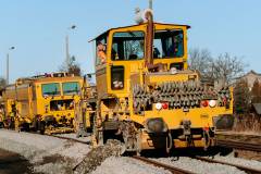 tor, podbijarka, tłuczeń, prace utrzymaniowe, regulacja toru, profilarka