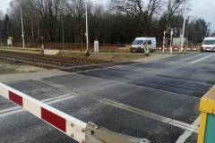 przejazd kolejowo-drogowy, nowa infrastruktura, Chrusty Nowe