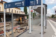 stacja, nowy tor, nowa infrastruktura, nowy peron, Ostórda