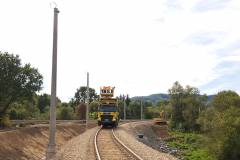 łącznica, skrócenie czasu podróży, Kalwaria Zebrzydowska, nowa infrastruktura, LK117, prace na linii, nowa mijanka