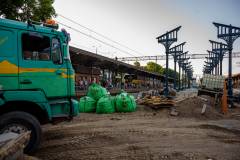 peron, przejście podziemne, stacja, tunel, wiata, Gdańsk Główny