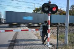 przejazd kolejowo-drogowy, sygnalizacja, rogatka