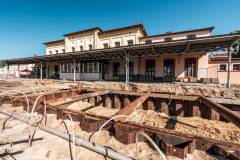 stacja, modernizacja stacji, Ostróda, KPO, roboty budowlane, warmińsko-mazurskie