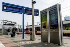 infokiosk, informacja pasażerska, Warszawa Gdańska