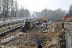 LK93, nowa infrastruktura pasażerska, nowa infrastruktura, Chełmek, prace na stacji kolejowej