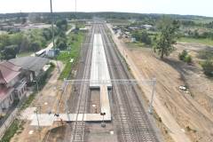 stacja, Wydminy, tor, LK38, nowy peron