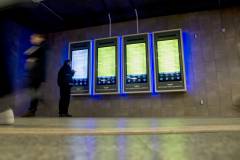 infokiosk, informacja pasażerska, Warszawa Gdańska