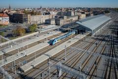 stacja, wiata, LK131, Bytom, widok z lotu ptaka