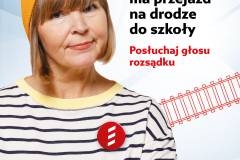 bezpieczny przejazd, bezpieczeństwo, kampania społeczna, materiał informacyjny, materiał edukacyjny, plakat, materiał promocyjny, ambasadorka bezpieczeństwa, ambasadorki bezpieczeństwa, ambasador bezpieczeństwa, ambasadorzy bezpieczeństwa