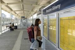 pasażer, stacja, rozkład jazdy, Rzeszów Główny, nowa infrastruktura, Portal Pasażera