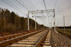 E75, Rail Baltica, CEF, podjazd, Szulborze Wielkie, przebudowany przystanek