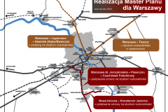 Warszawa, infografika, studium wykonalności, LK8, Czachówek, Piaseczno, dodatkowy tor